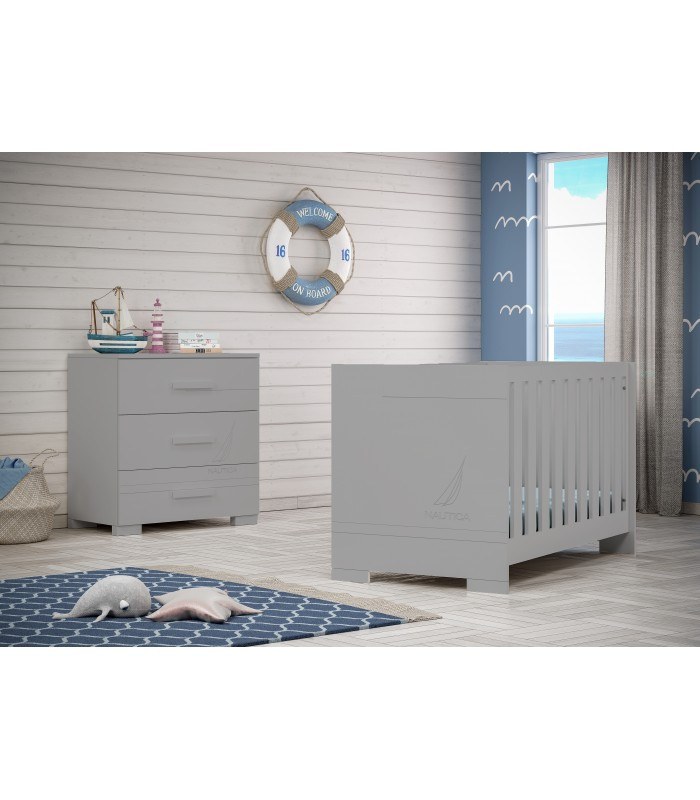 Νautica Des.15 Συρταριέρα Coastal Γκρι