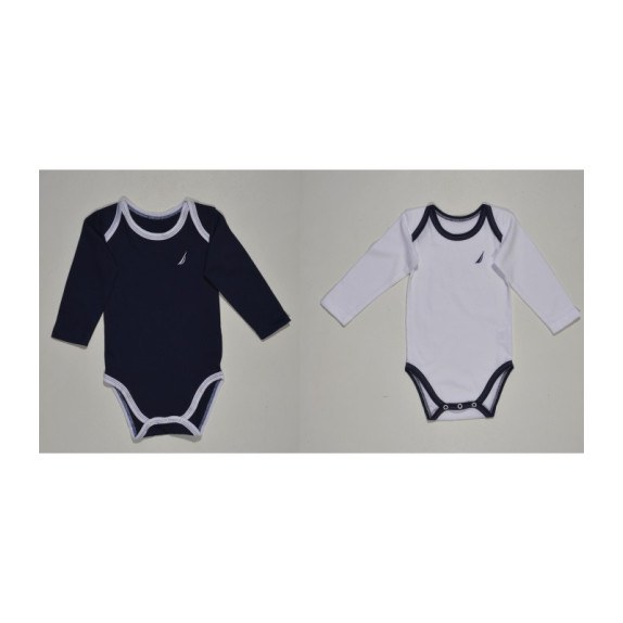 Nautica Des.16 Εσώρουχα Σετ 2Τ 68 Εκ. Μακρύ Μανίκι Σκούρο...