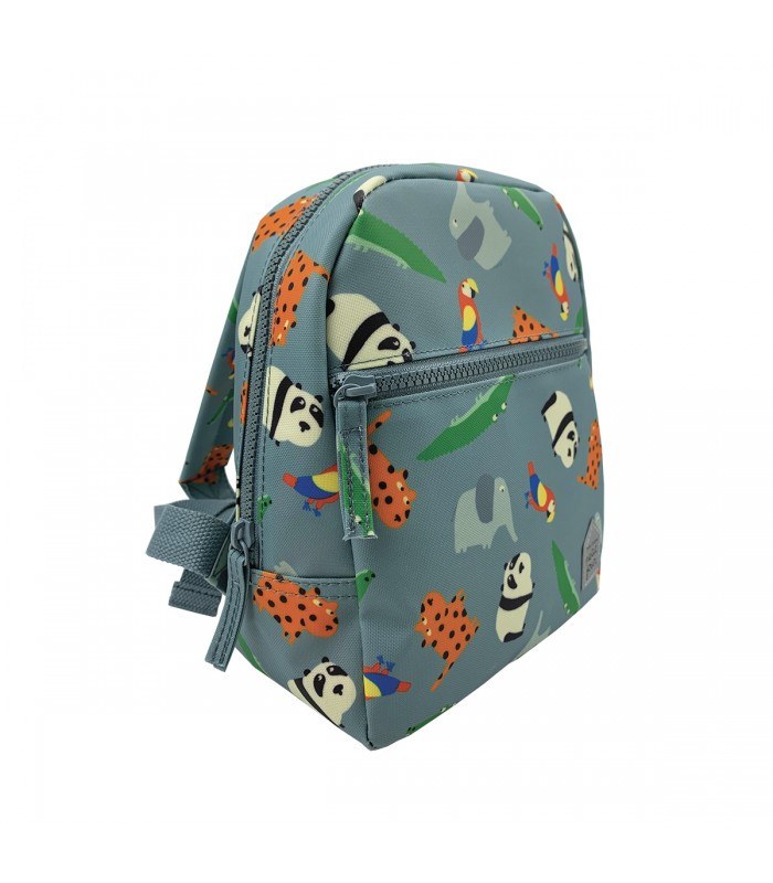 Σακιδιο Πλατης Μικρο 23Χ19Χ11 Από Ανακυκλωμενα Μπουκαλια Zoo Petit Jour