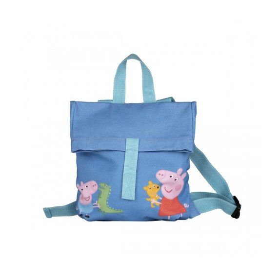 Σακιδιο Πλατης Μικρο Mπλε Peppa Pig - Petit Jour Paris