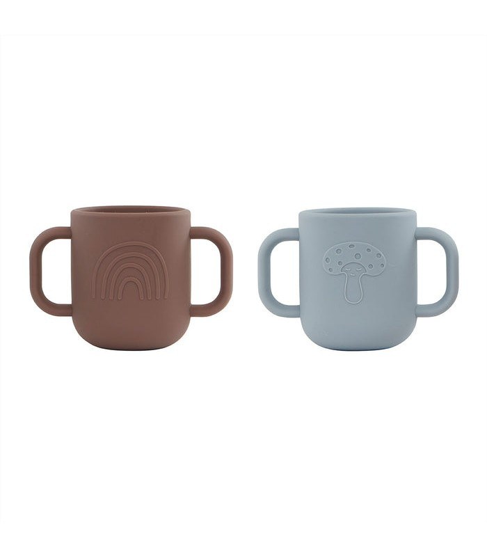 Σετ 2 Τεμ Ποτηράκια Σιλικόνης Kappy Oyoy