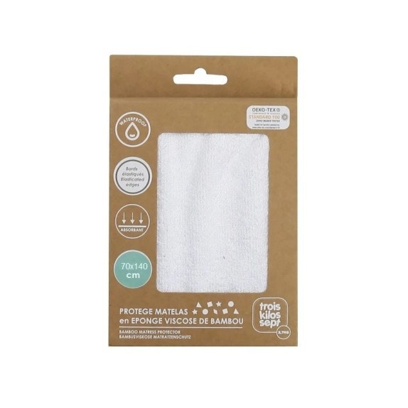 Προστατευτικο Στρωματος 70Χ140 Βαμβοο Trois Kilos Sept