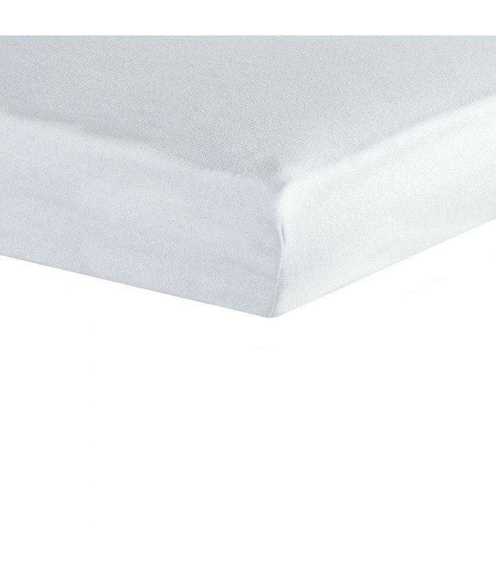 Λευκο Κατωσεντονο Με Λαστιχο Μακω Jersey 100% Βαμβακι 70Χ140 Trois Kilos Sept