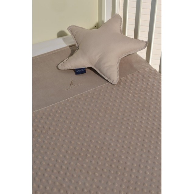 Nautica Des 904 Κουβέρτα Minky Mπεζ Διπλής Όψης...