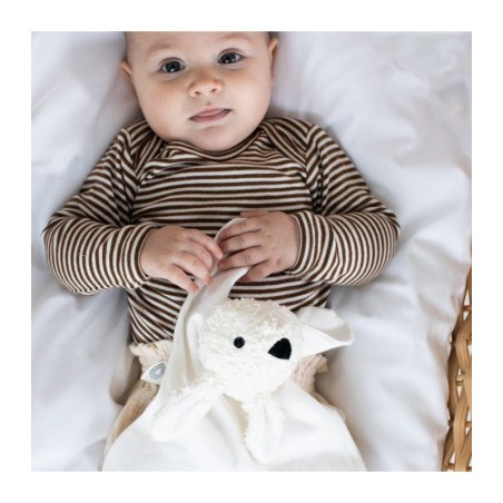 Πανάκι Παρηγοριάς Anika White Rabbit Από 100% Οργανικό Βαμβάκι