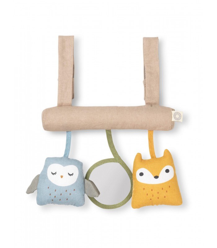 Κρεμαστό Παιχνιδι Memo Από 100% Οργανικό Βαμβάκι