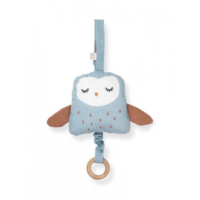 Μουσικό Κουτί Ugla Blue Owl Από 100% Οργανικό...