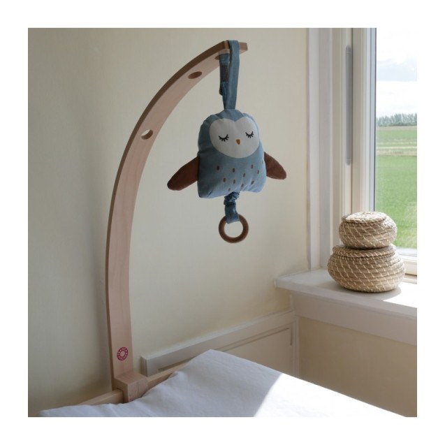 Μουσικό Κουτί Ugla Blue Owl Από 100% Οργανικό...