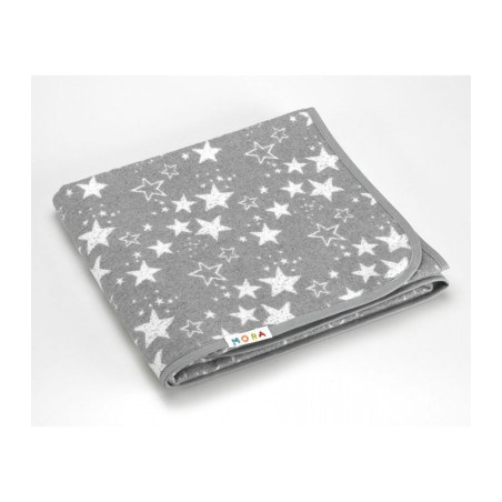 Κουβέρτα Mora Ecology 80Χ110 Γκρι 65% Βαμβακι & 35% Ανακυκλωμένο Πολυέστερ