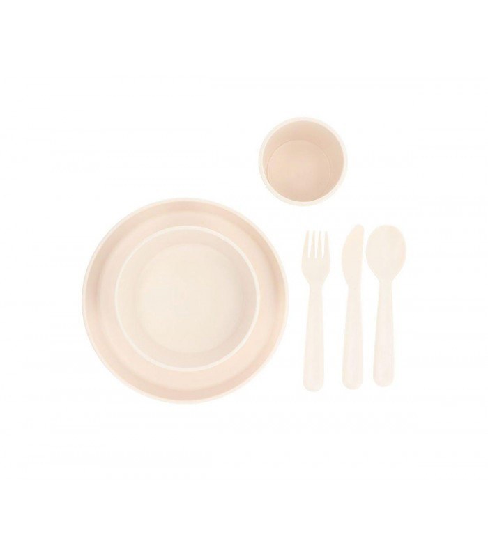 Σετ Φαγητού 6 Τεμαχών Pp Εκρου Της Tutete