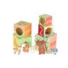 Κύβοι Στοίβαξης  Woodland Orange Tree Toys