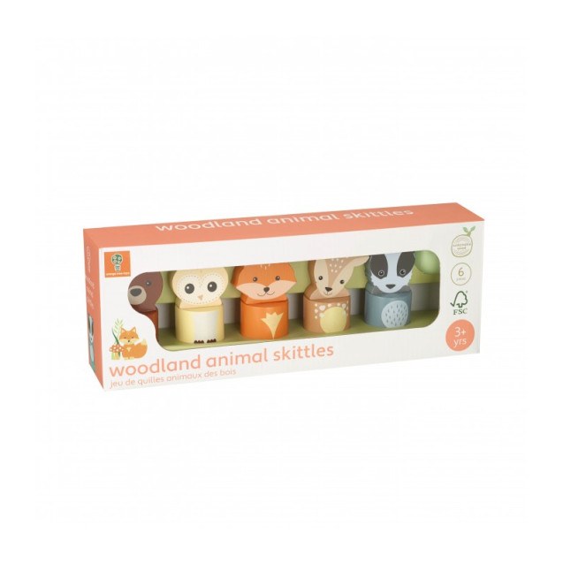 Μπόουλινγκ  Woodland Orange Tree Toys