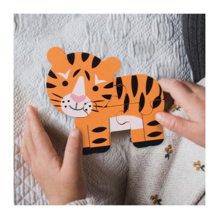 Μινι Παζλ Τιγρης Orange Tree Toys