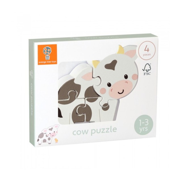 Παζλ Αγελάδα Orange Tree Toys
