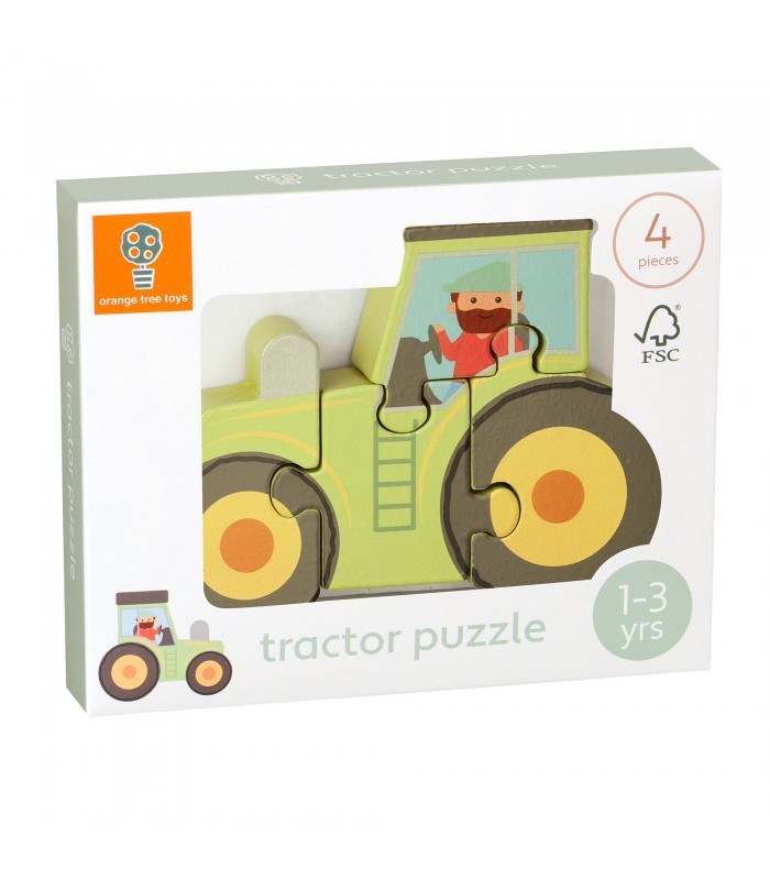 Παζλ Τρακτέρ Orange Tree Toys