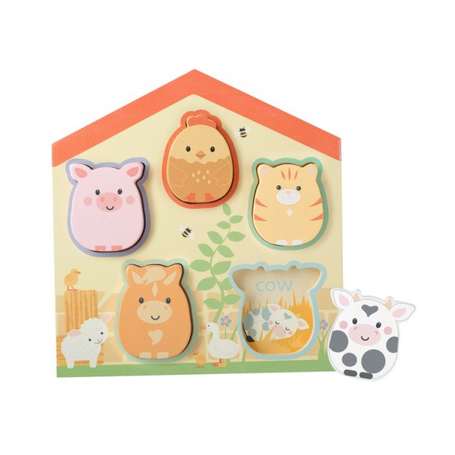 Παζλ  Αχυρώνας Orange Tree Toys