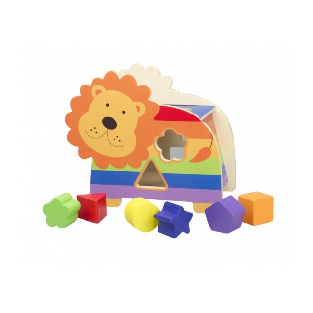 Παιχνίδι Σχημάτων Λιοντάρι Orange Tree Toys