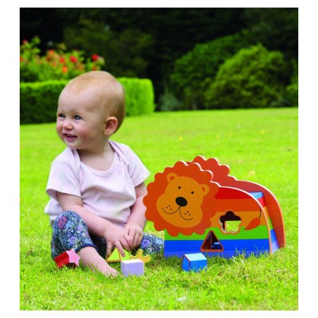 Παιχνίδι Σχημάτων Λιοντάρι Orange Tree Toys