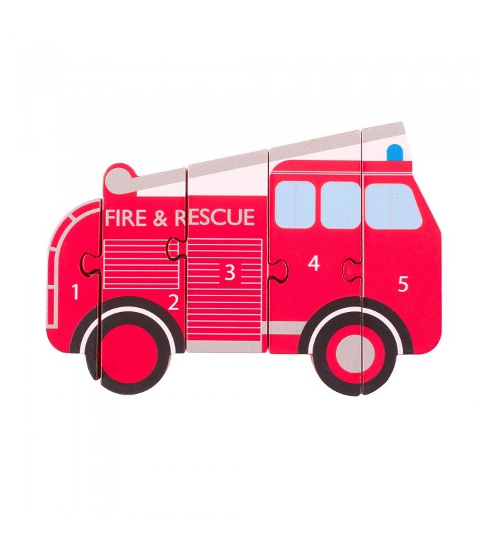 Παζλ Αριθμών Πυροσβεστική Orange Tree Toys