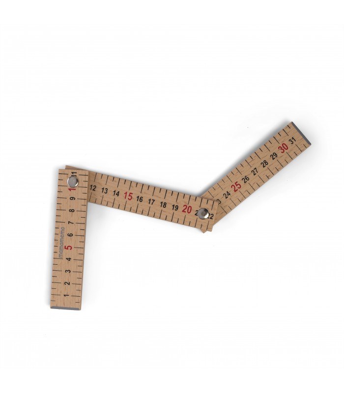 Ξύλινο Σπαστό Μέτρο Mama Memo
