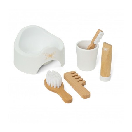 Σετ Περιποίησης Μωρού Ξύλινο Mama Memo