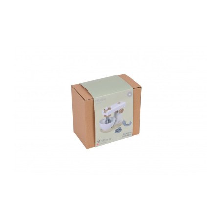 Μίξερ Ξύλινο Λευκό  Με Αξεσουάρ Mama Memo