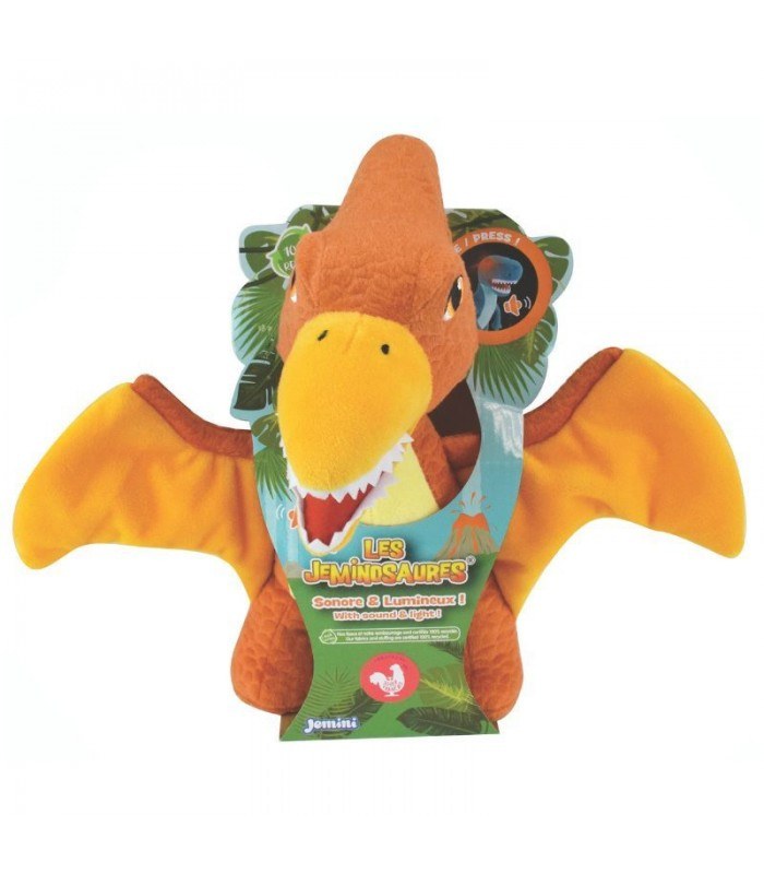 Πτερανόδοντας 25 Εκ Με Ηχο Και Φως Από Ανακυκλωμενα Υλικα Jemini