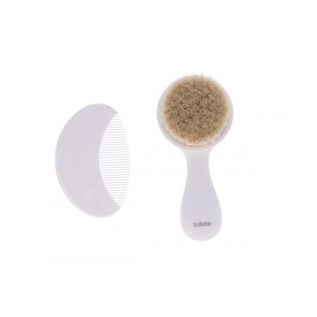 Σετ Βούρτσας & Τσατσάρας Λευκό Της Tutete