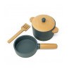Σετ Κατσαρόλας Και Τηγάνι Ξύλινο Mama Memo