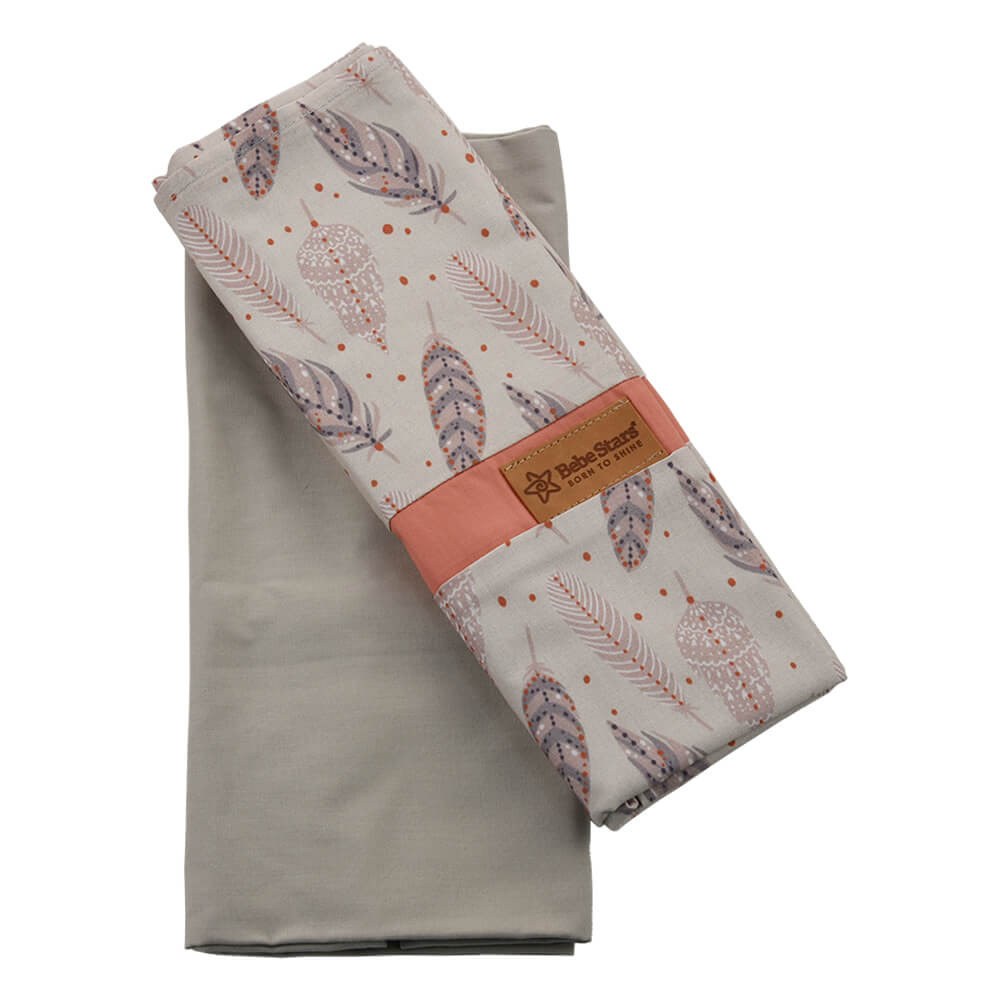 Σετ Σεντόνια Λίκνου Bebe Stars 2τμχ Boho 307-313