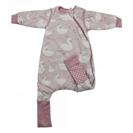 Υπνόσακος με πόδια και αποσπώμενα χέρια Bebe Stars Winter Swan 3149-1  70cm (12-18 months)