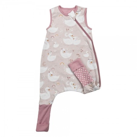 Υπνόσακος με πόδια αμάνικος Bebe Stars Spring/Autumn Swan 3148-2  80cm (18-24 months)