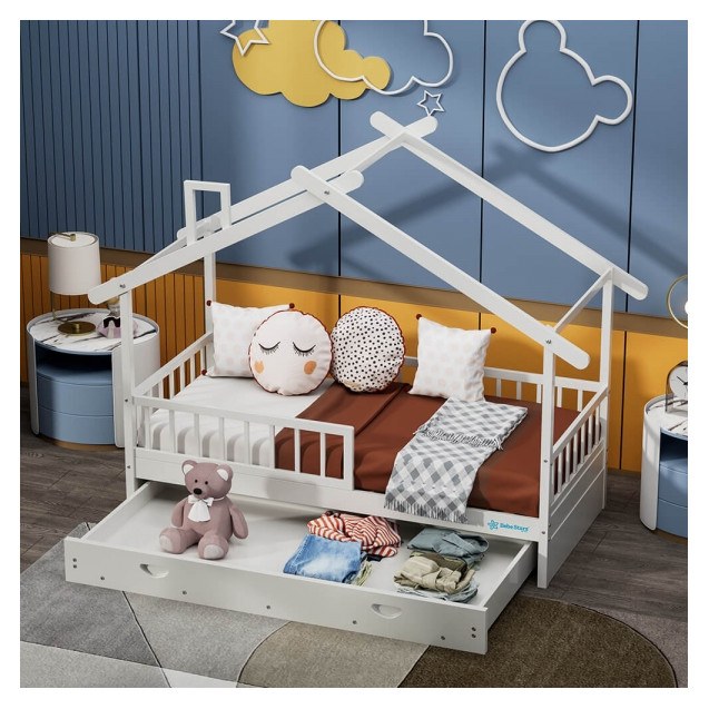 Παιδικό Κρεβάτι Bebe Stars Moonlight Montessori...