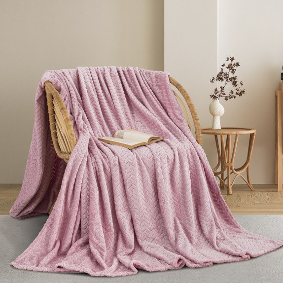 Κουβερτα Fleece Υπερδιπλη 220X240 Adam Home (550)) Pink(64)