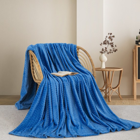 Κουβερτα Fleece Υπερδιπλη 220X240 Adam Home (550) Blue(03)