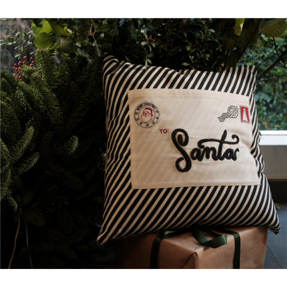 Χριστουγεννιάτικο Διακοσμητικό Μαξιλάρι Nef-Nef Christmas Is All Around Ecru 30x45