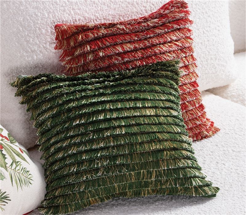 Χριστουγεννιάτικο Διακοσμητικό Μαξιλάρι Nef-Nef Hello Winter Red 30x30