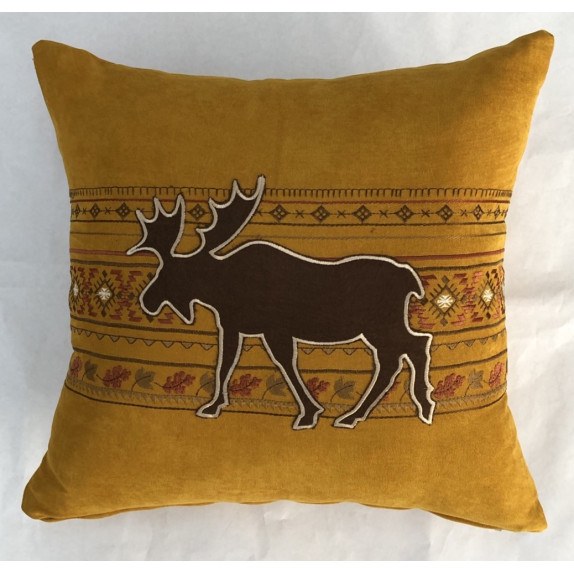 F&L 43Χ43 Μαξιλαροθήκη Χριστ/Κο Ταρανδος Μπορντουρα...