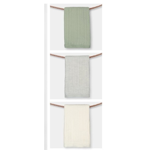 F&L 100% Acrylic Knitted Baby Blanket With Fur...