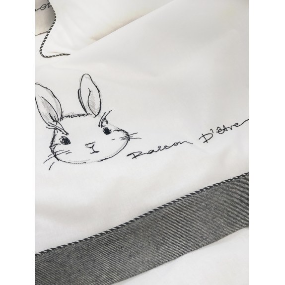 F&L 120X160 Πικε Κρεβατιου "Rabbit De Niro"