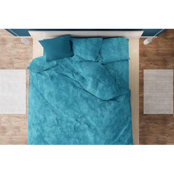 Πάπλωμα Dimcol Premium Shadow 620 220x240 Turquoise