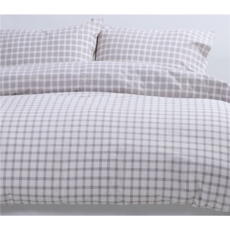 Σετ Σεντόνια Υπέρδιπλα 4 Τεμαχίων Nef-Nef Extend GREY 240x260