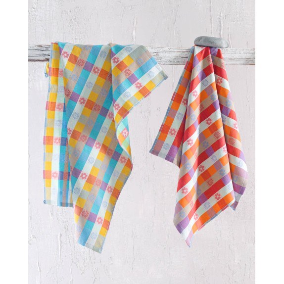 Πετσέτα Κουζίνας Rythmos Tikal Red 50x70