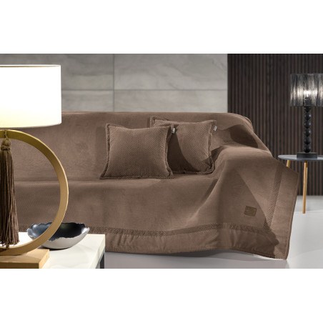 Ριχτάρι Τετραθέσιου Guy Laroche Rubicon Latte 170X350