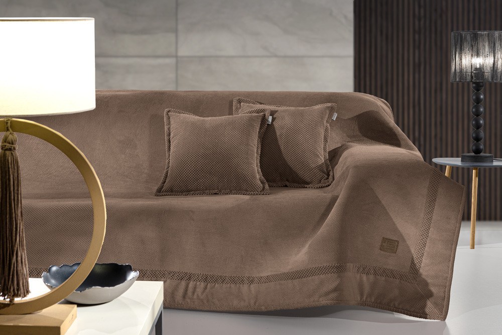Μαξιλαροθήκη Διακόσμησης Guy Laroche Rubicon Latte 45x45