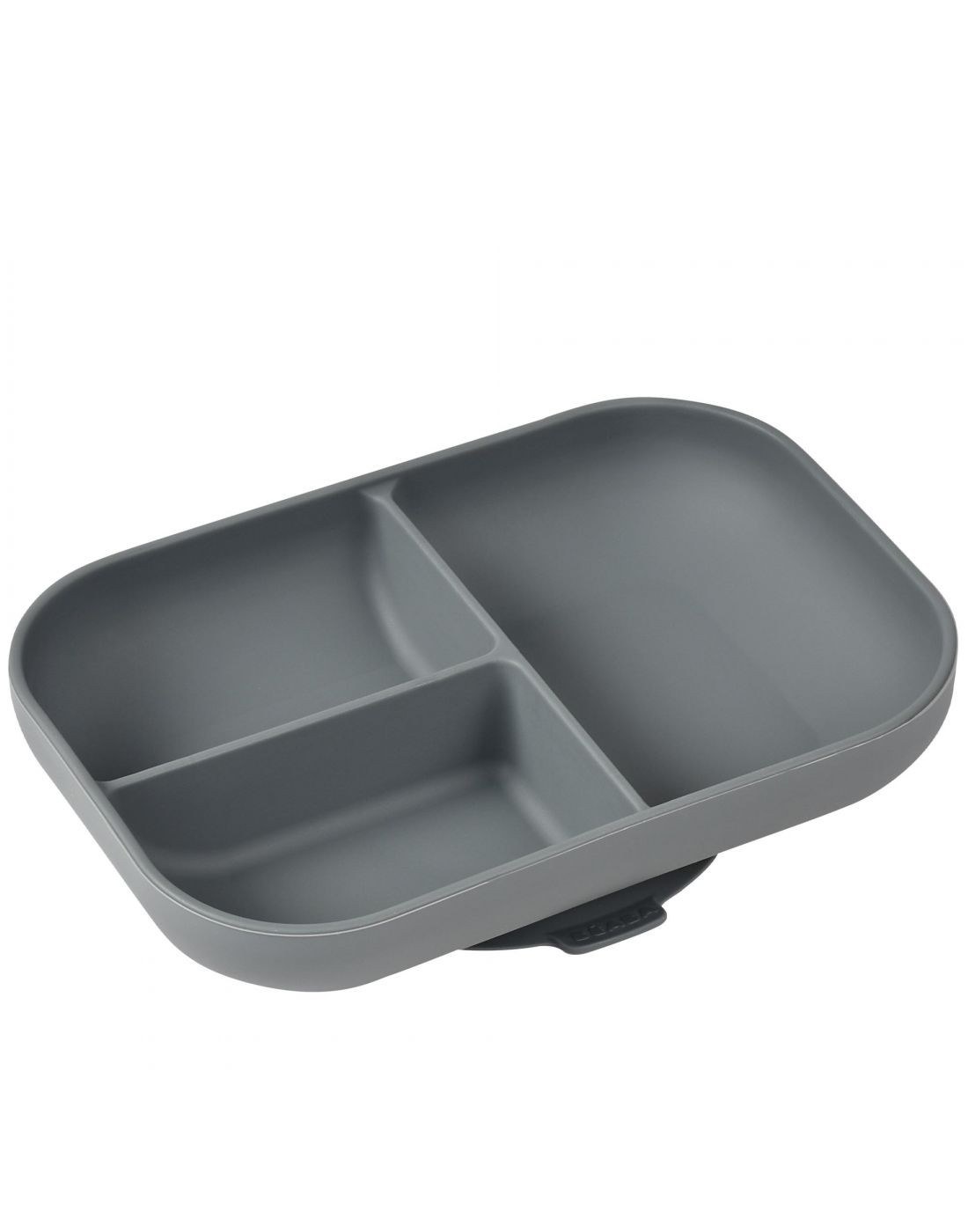 Πιάτο Σιλικόνης Με Χωρίσματα Mineral Grey BR78719