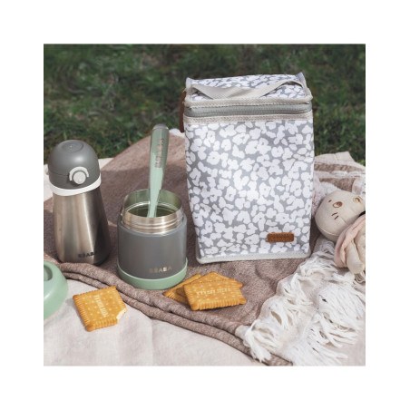 Θερμός Φαγητού Mineral Grey/Sage Green 300ml BR78711