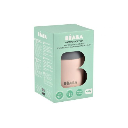 Θερμός Φαγητού Dark Mist/Light Pink 300ml BR78713