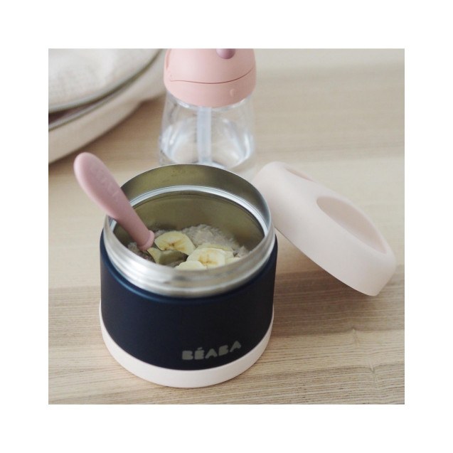 Θερμός Φαγητού Light Pink/Dark Blue 500ml BR78715