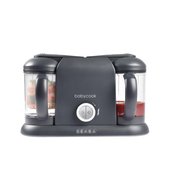 Ατμομάγειρας & Μπλέντερ Babycook Duo 4 In 1 Dark Grey...